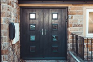 Double composite door