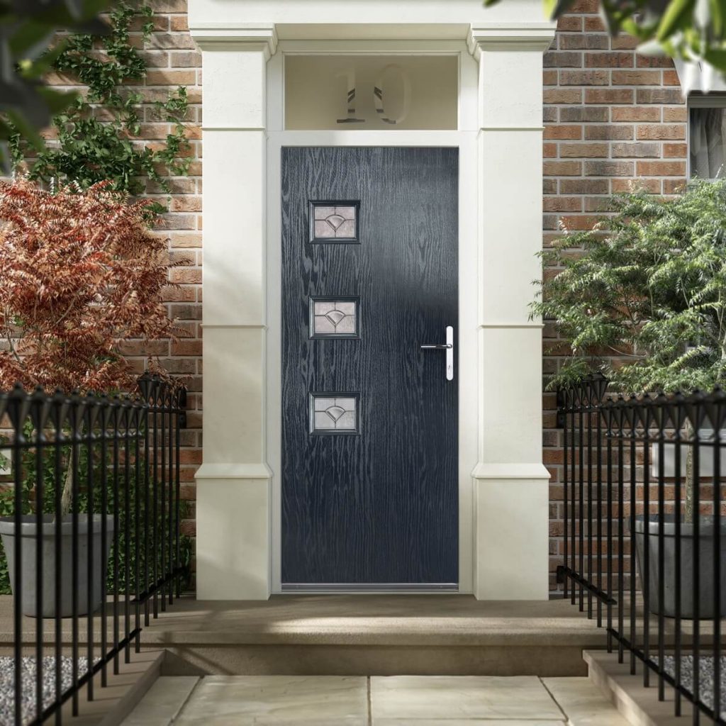 navy composite door