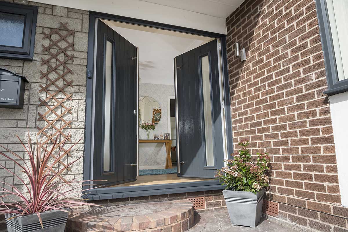 double solidor front door