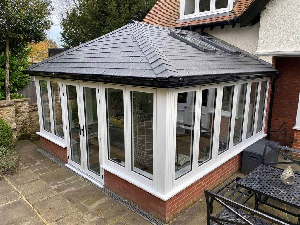 tiled roof conservatory